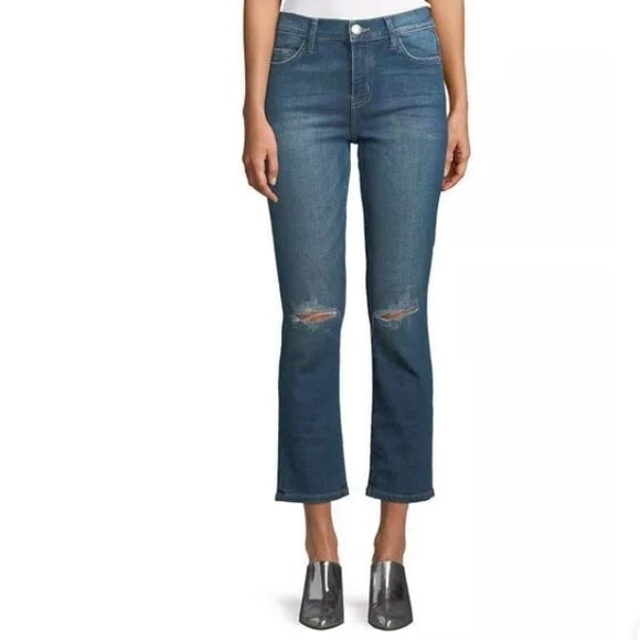 CURRENT ELLIOTT THE HIGH WAIST STRAIGHT - Picture 4 of 5